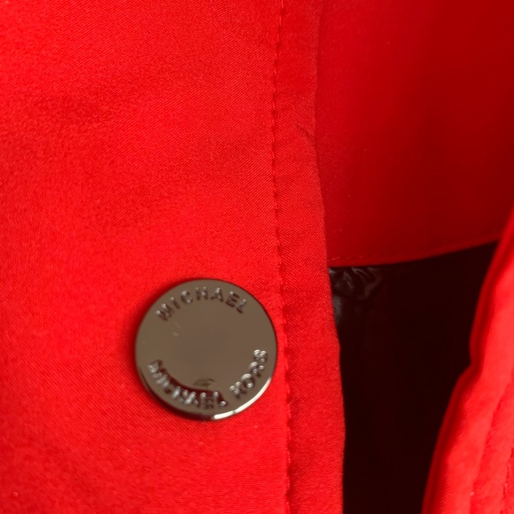 BNWT Red Michael Kors winter jacket - Picture 9 of 11
